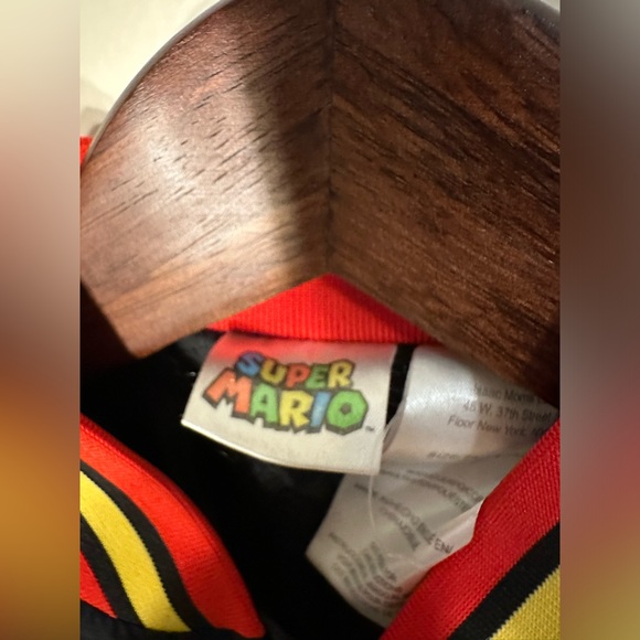 Nintendo Super Mario Bomber Jacket Bowser jacket Size 7 boys - Picture 6 of 10